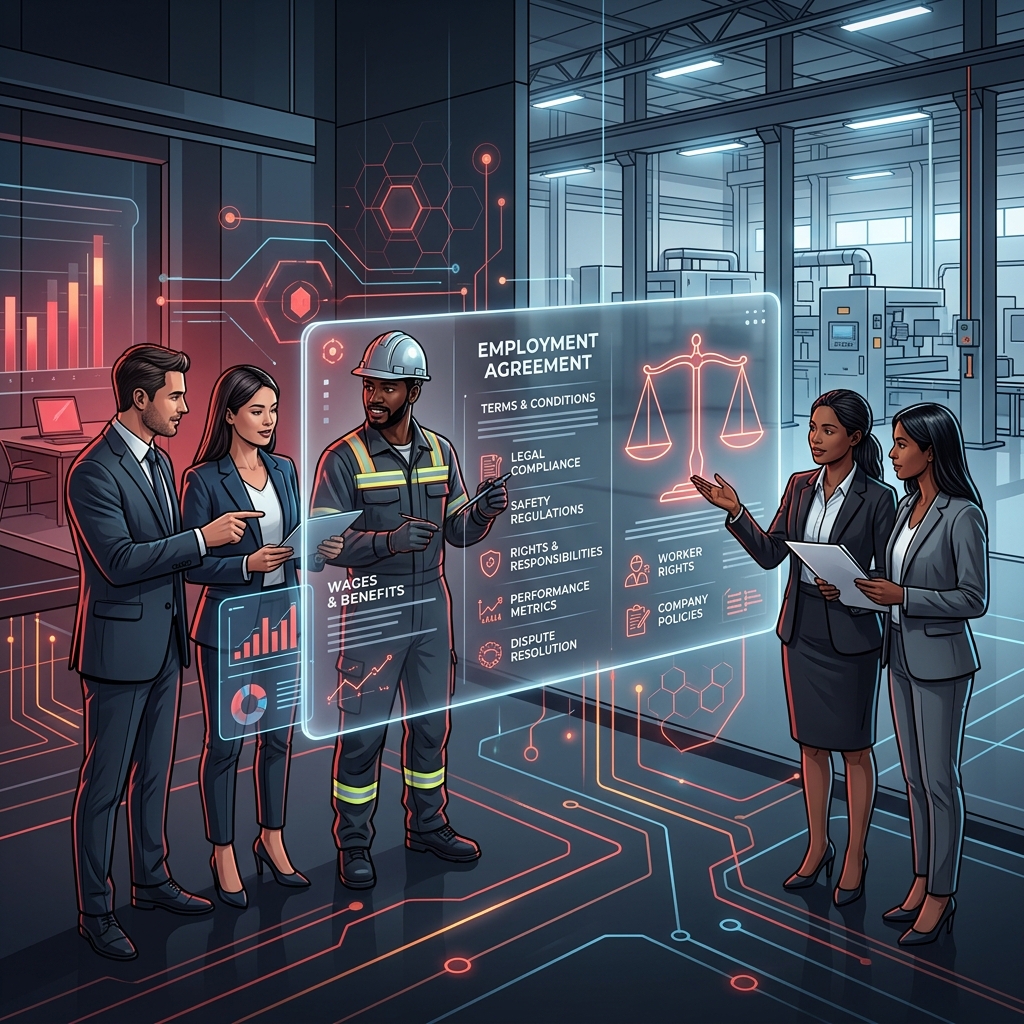 Labour and Employment Law Practice Illustration